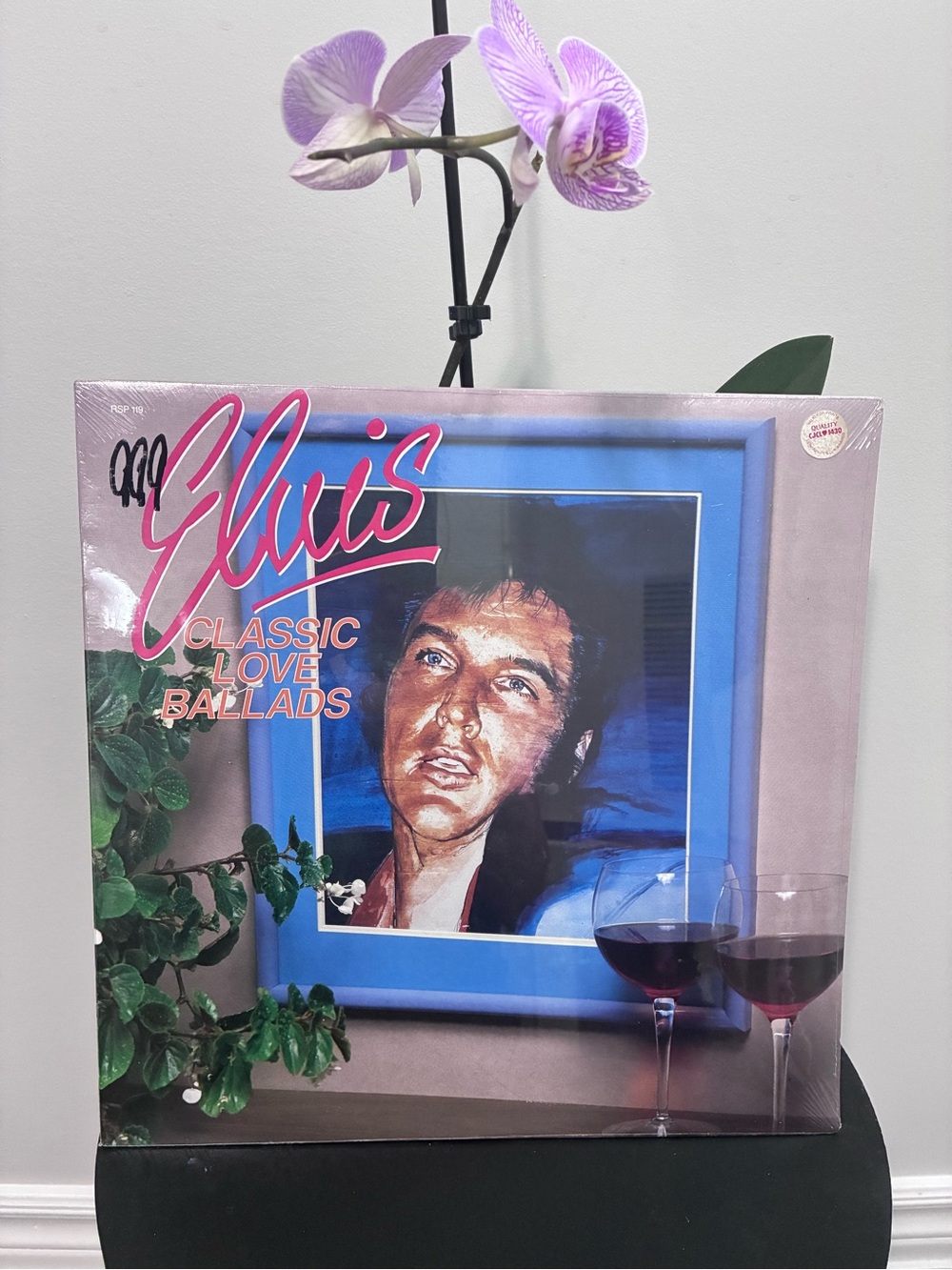 Sealed 1986 Elvis Vinyl Record